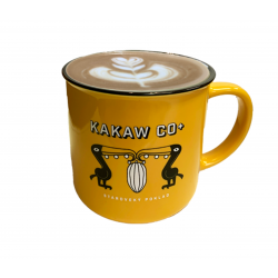 Ceramic Yellow Mug Kakawco 0,35l